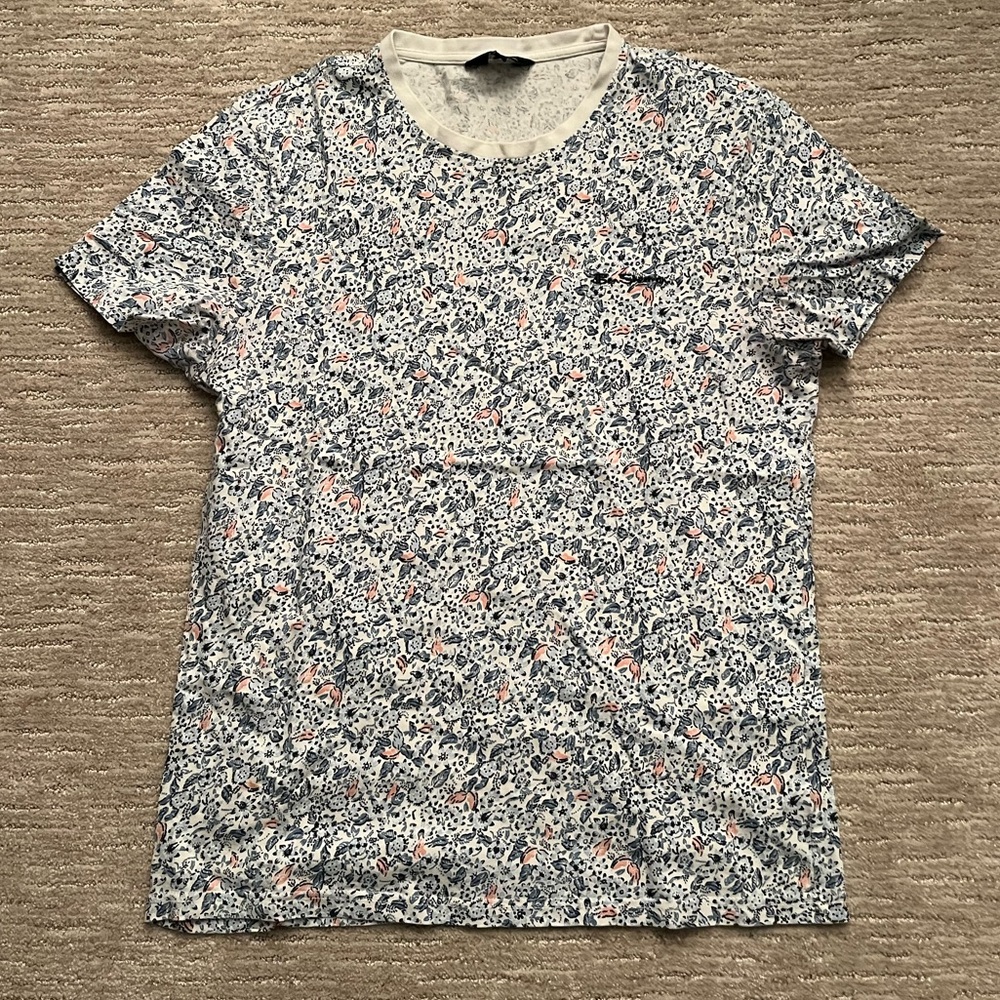 BEN Sherman Printed T Shirt Medium